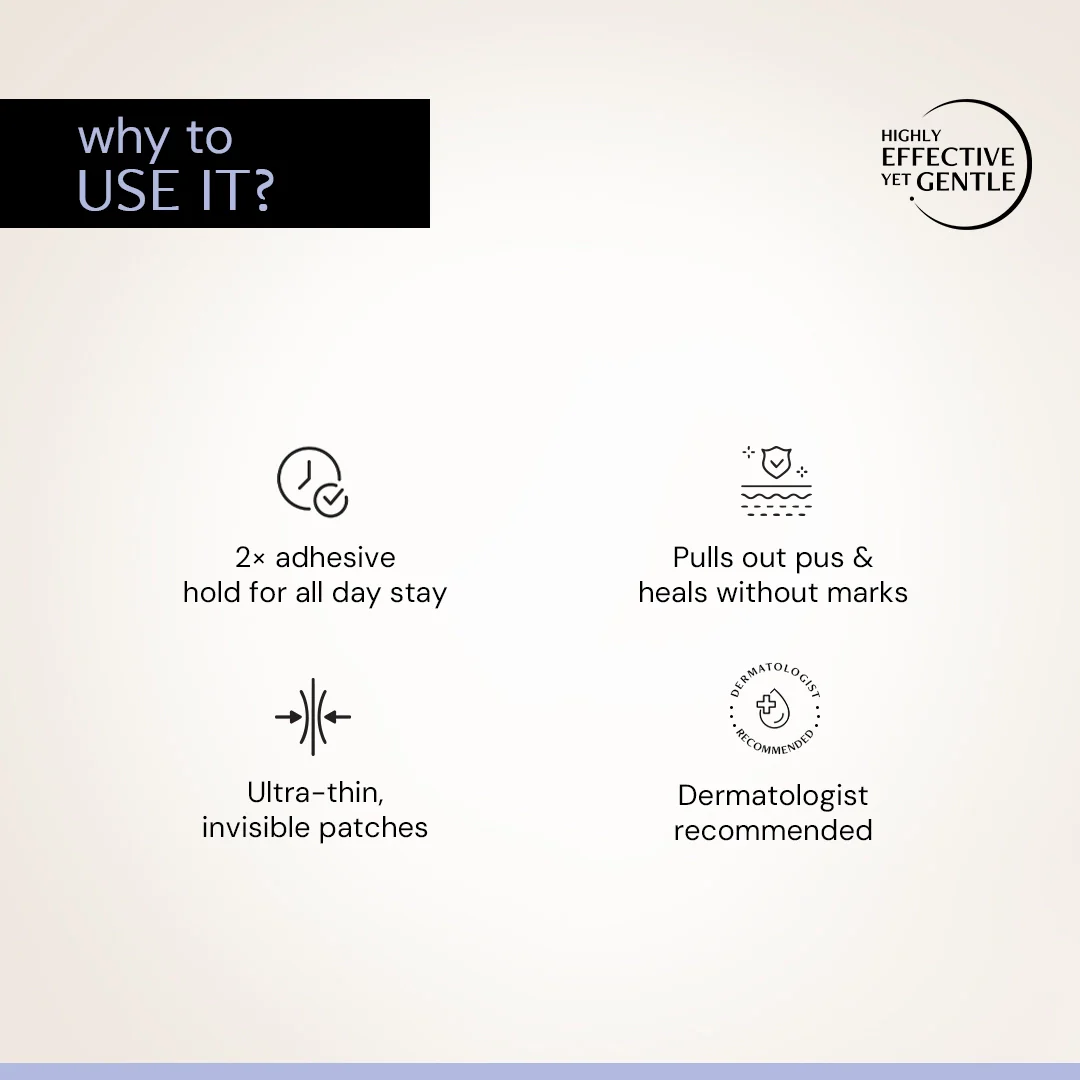 Acne Pimple Patch with 2% Salicylic Acid & 0.2% Tea Tree Oil - Image 2