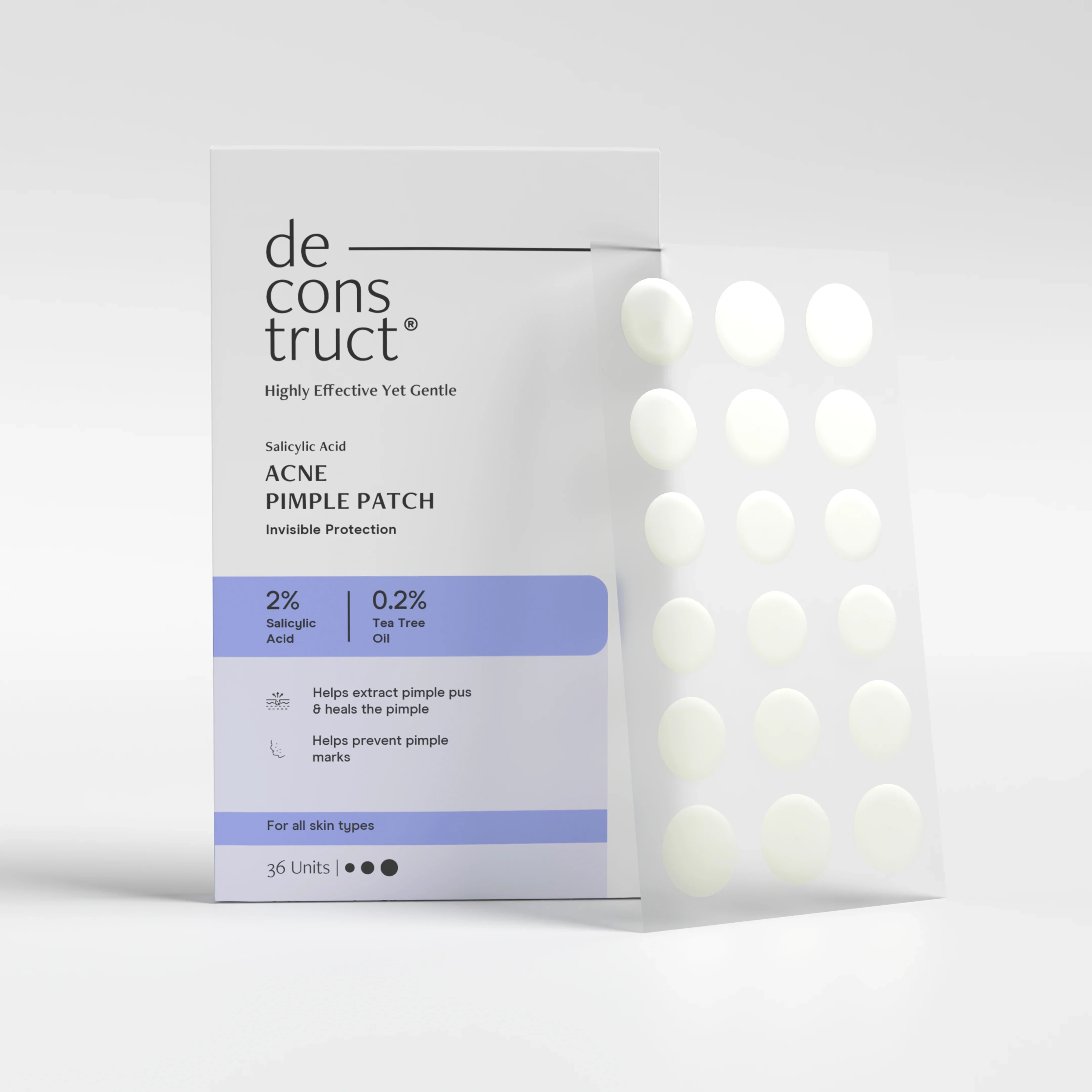 Acne Pimple Patch with 2% Salicylic Acid & 0.2% Tea Tree Oil - Image 9