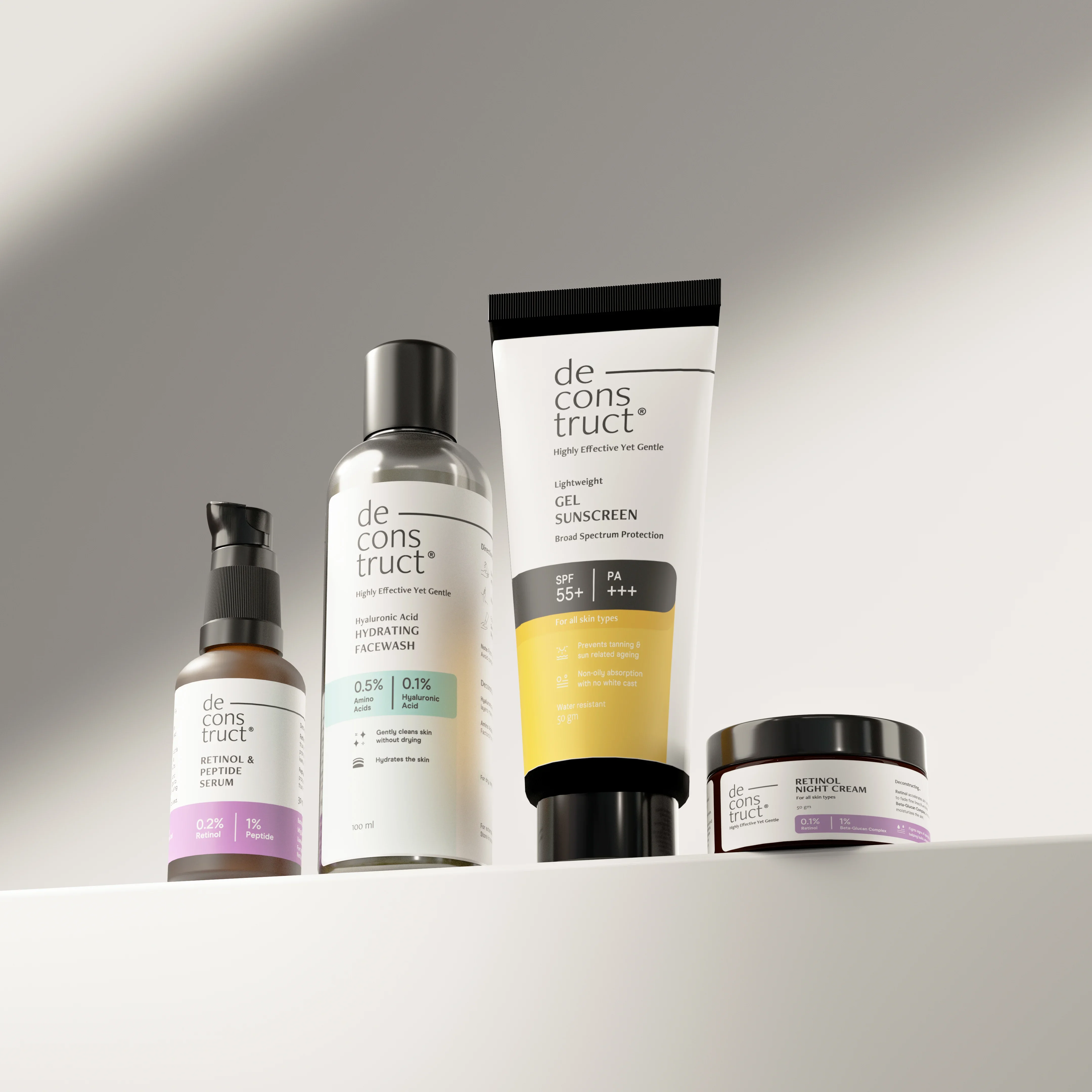 Anti Aging Skin Care PM Routine Kit | Visibly Reduces Aging Signs | Smoother, Younger Skin | Dermat Approved Routine For Men & Women - Image 7