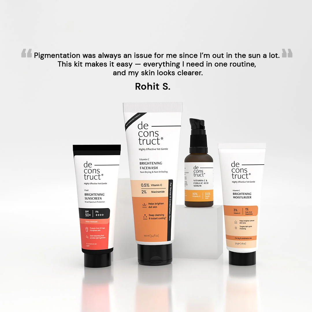 Anti-Pigmentation Skincare Routine Kit | Fades Pigmentation Marks | Dermatologist Recommended | Customers FAV - Image 5