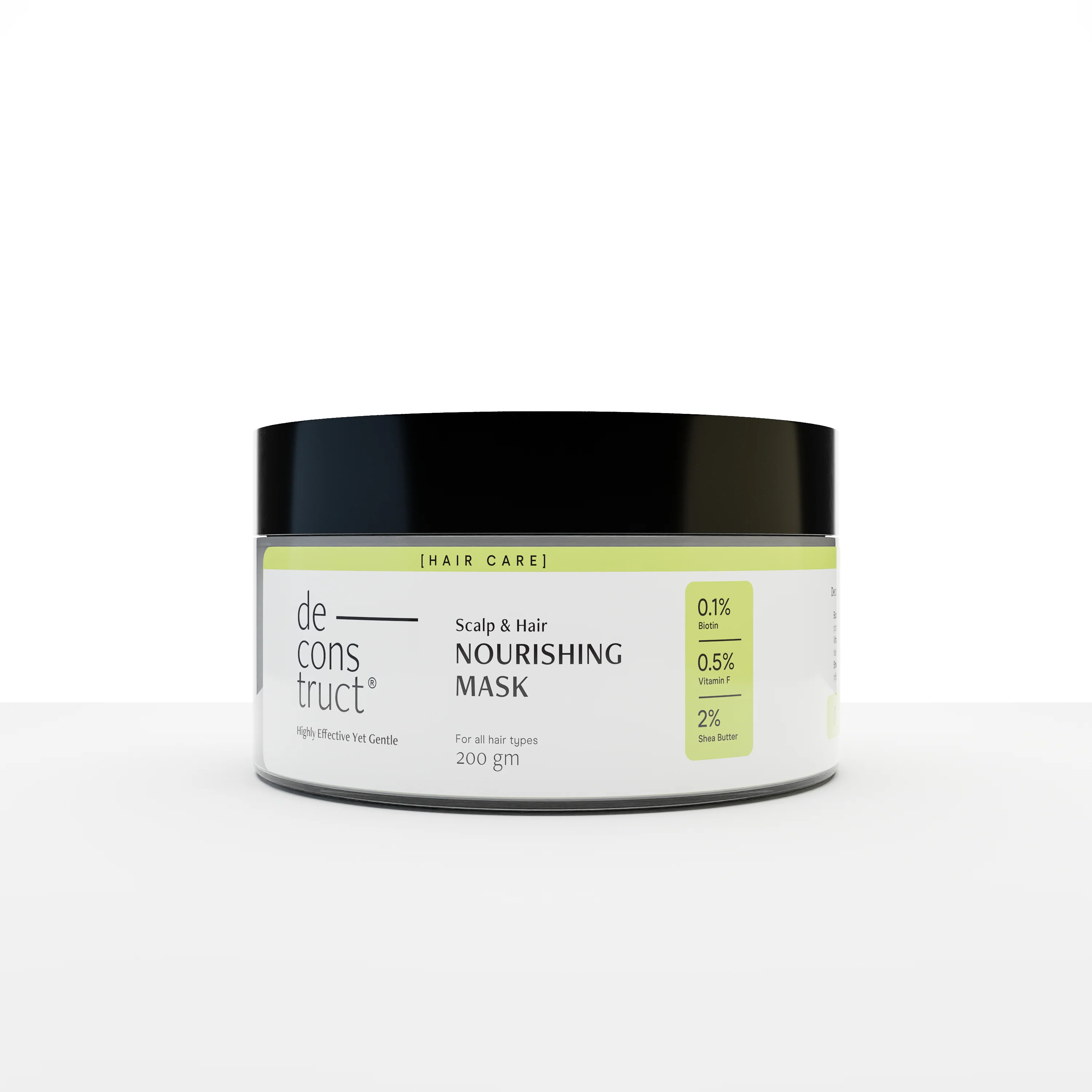 Scalp & Hair Nourishing Mask - 0.1% Biotin + 0.5% Vitamin F + 2% Shea Butter - Image 9