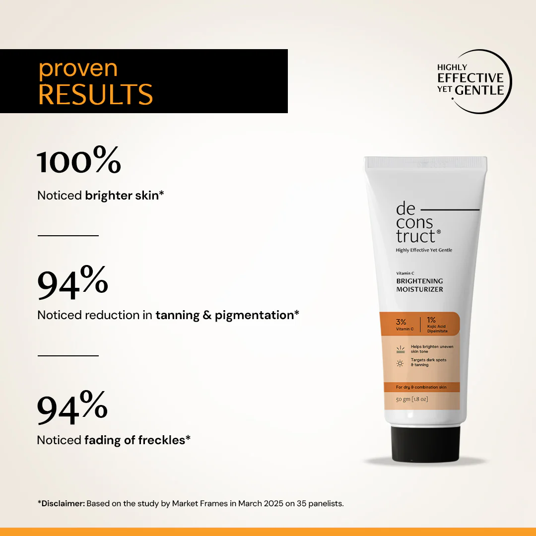 Brightening Moisturizer- 3% Vitamin C + 1% Kojic Acid Dipalmitate - Image 8