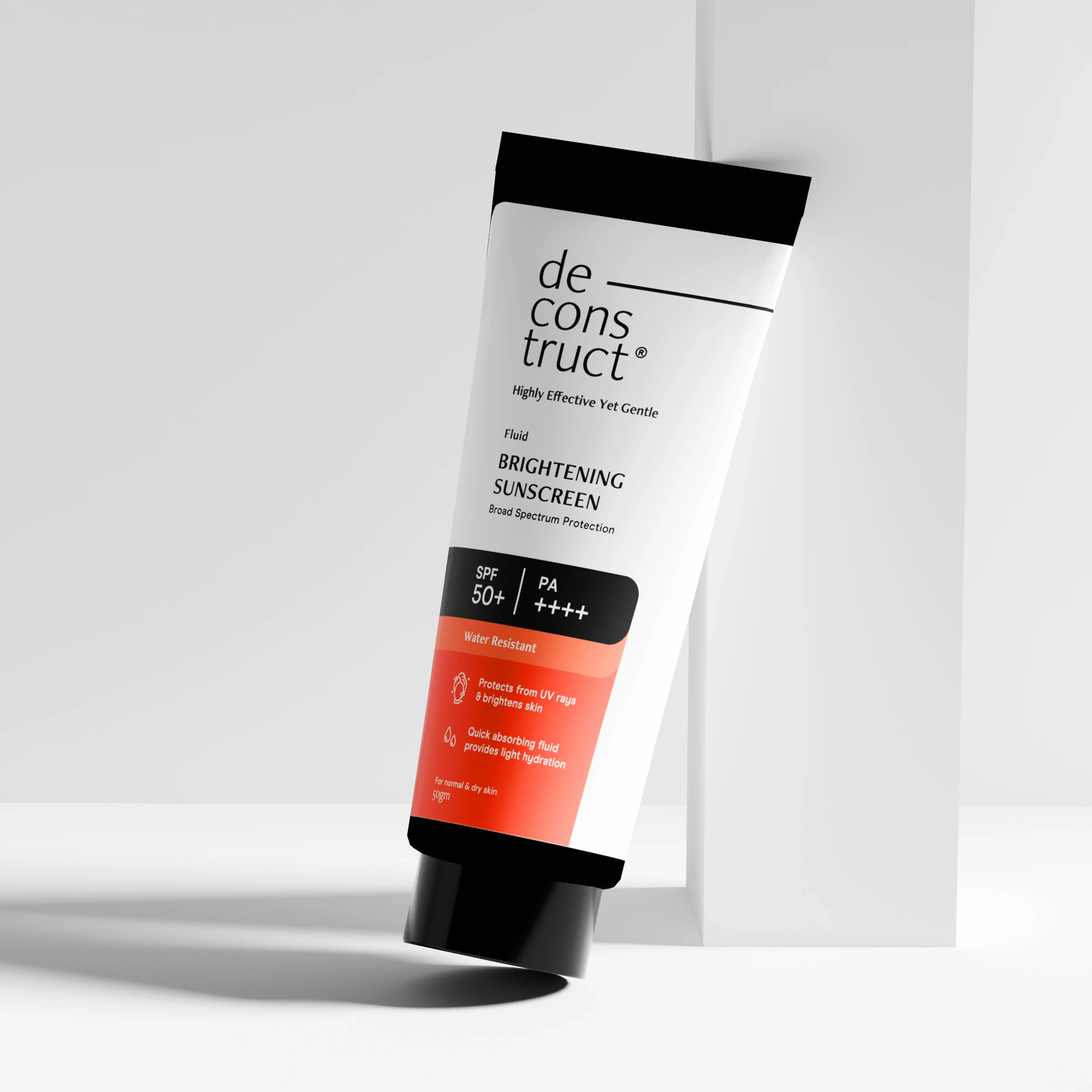 Fluid Brightening Sunscreen SPF 50+ PA++++ | Lightweight, Water-Resistant, No White Cast | For All Skin Types | 50g - Image 12