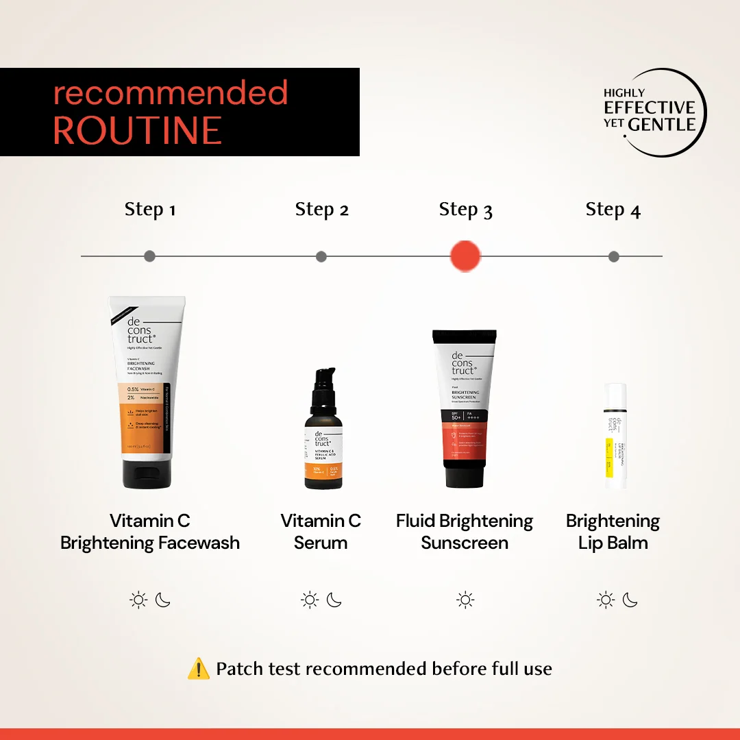 Fluid Brightening Sunscreen SPF 50+ PA++++ | Lightweight, Water-Resistant, No White Cast | For All Skin Types | 50g - Image 6