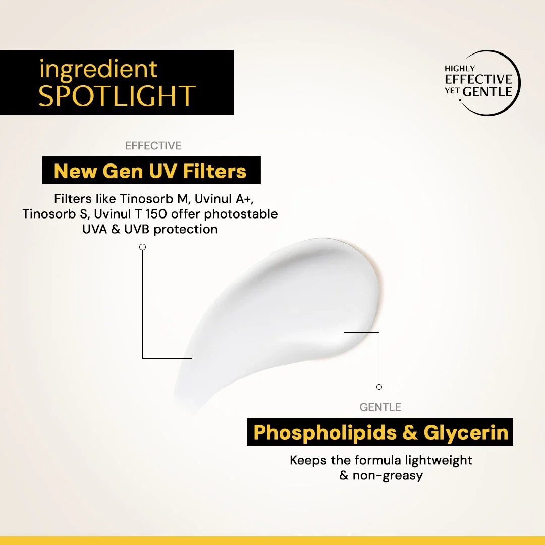 Gel Sunscreen for Oily Skin - SPF 50 PA++++ | 100% Photostable Sunscreen with 4 New Gen UV Filters | Long Lasting | Lightweight, Airy, Non-greasy | In-Vivo Tested - Image 4