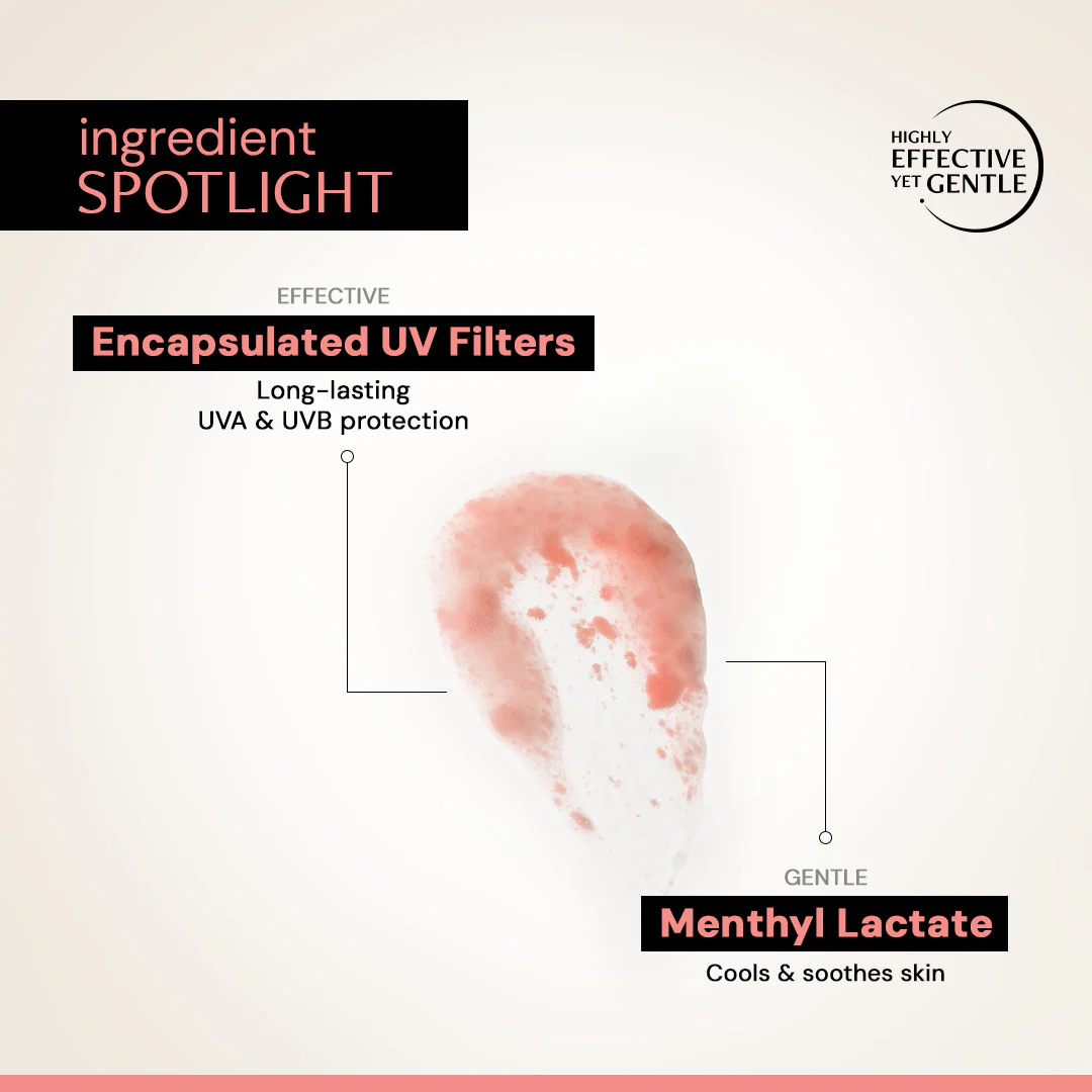 Invisible Cooling Sunscreen SPF 50 PA++++ | Instant Cooling & Freshness | Upto 80 Min Water-Resistant | In-Vivo Tested - Image 3