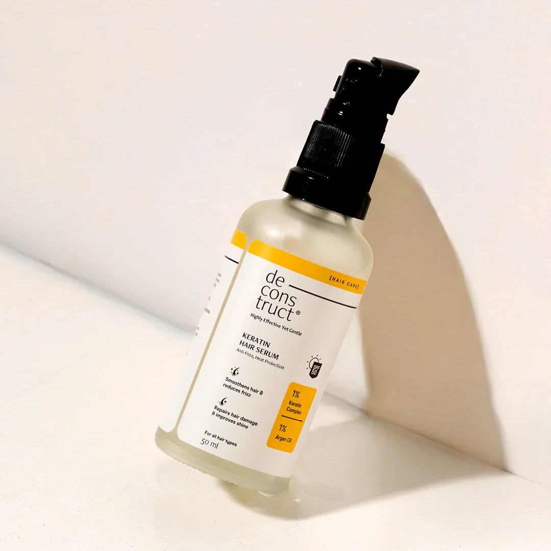 Keratin Treatment Hair Serum with SPF 50 - 1% Keratin Complex + 1% Argan Oil + 2 % Macadamia Oil - Image 10