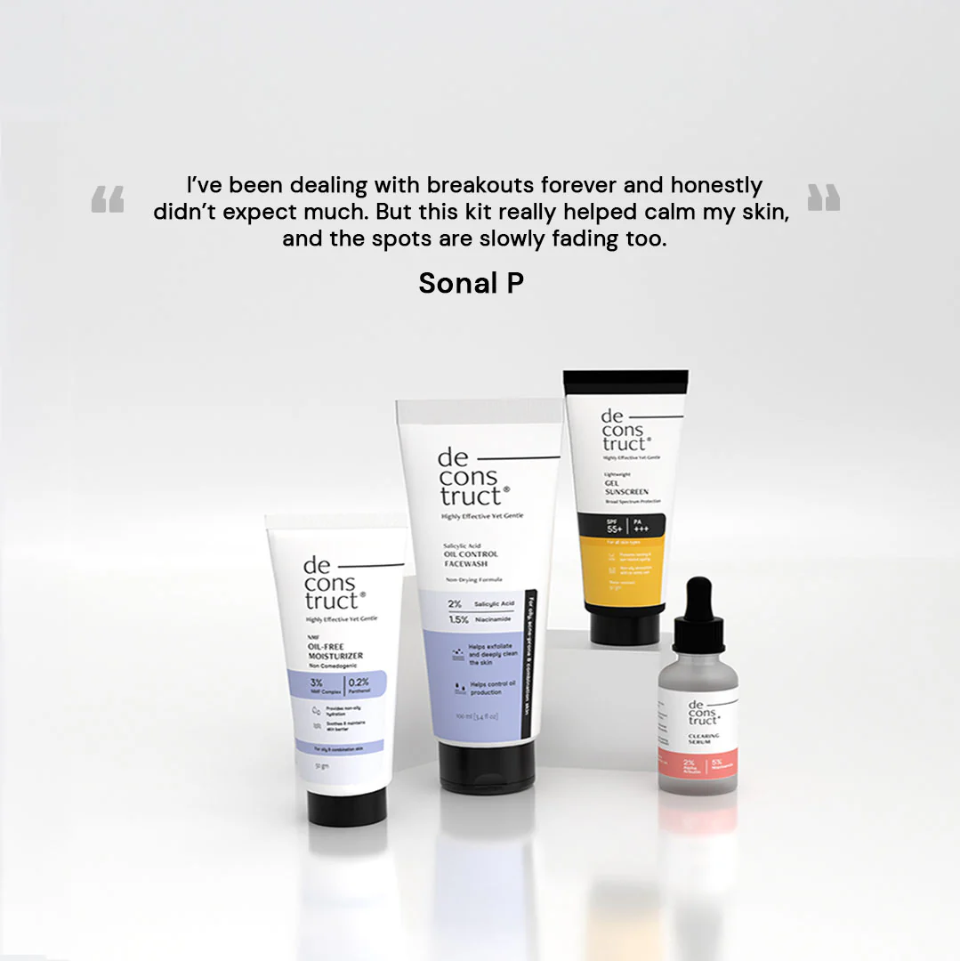 Anti-Acne Skincare Routine Kit for Oily Skin | Dermat Recommended Bestseller - Image 6