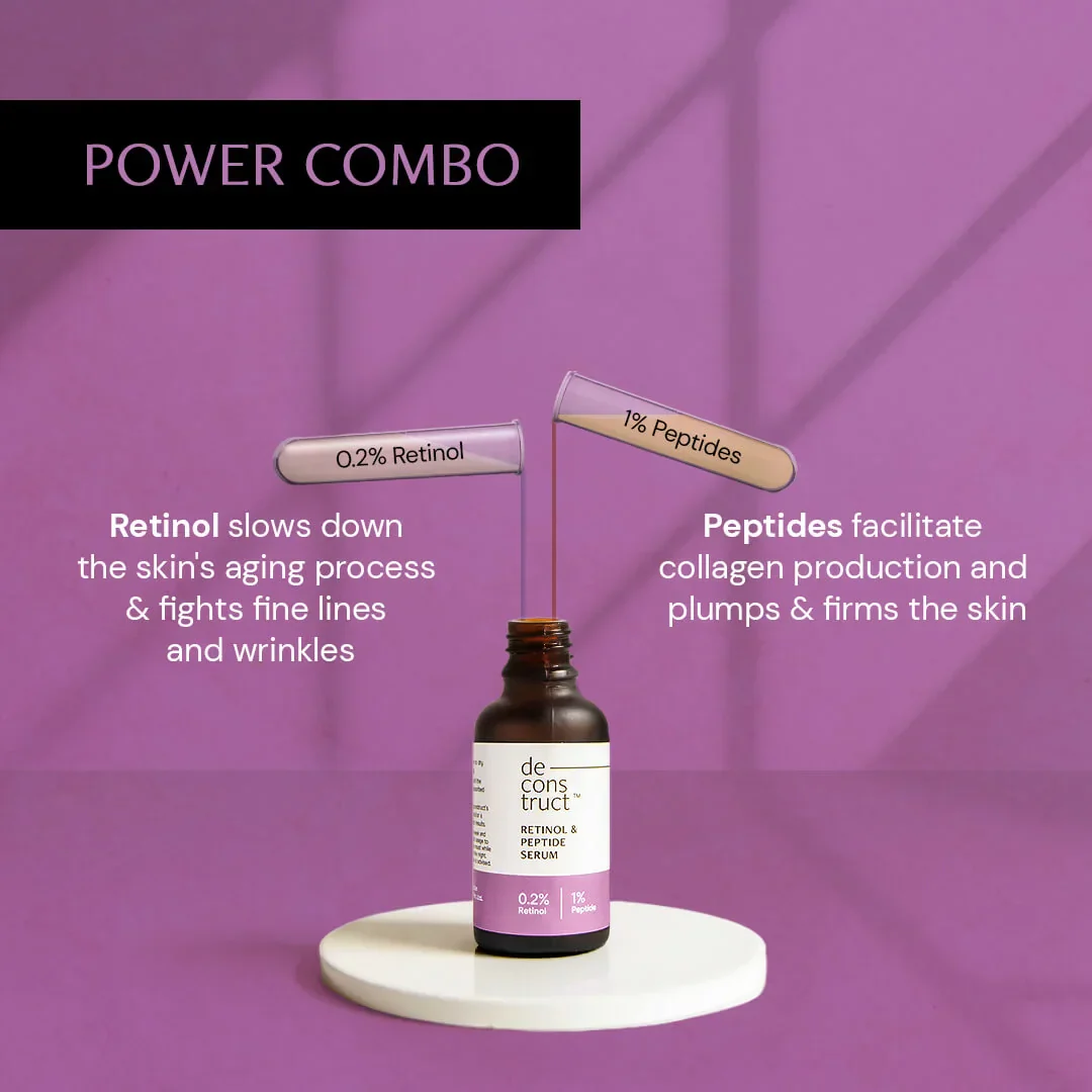 Retinol & Peptide Serum - 0.2% Retinol + 1% Peptide - Image 8