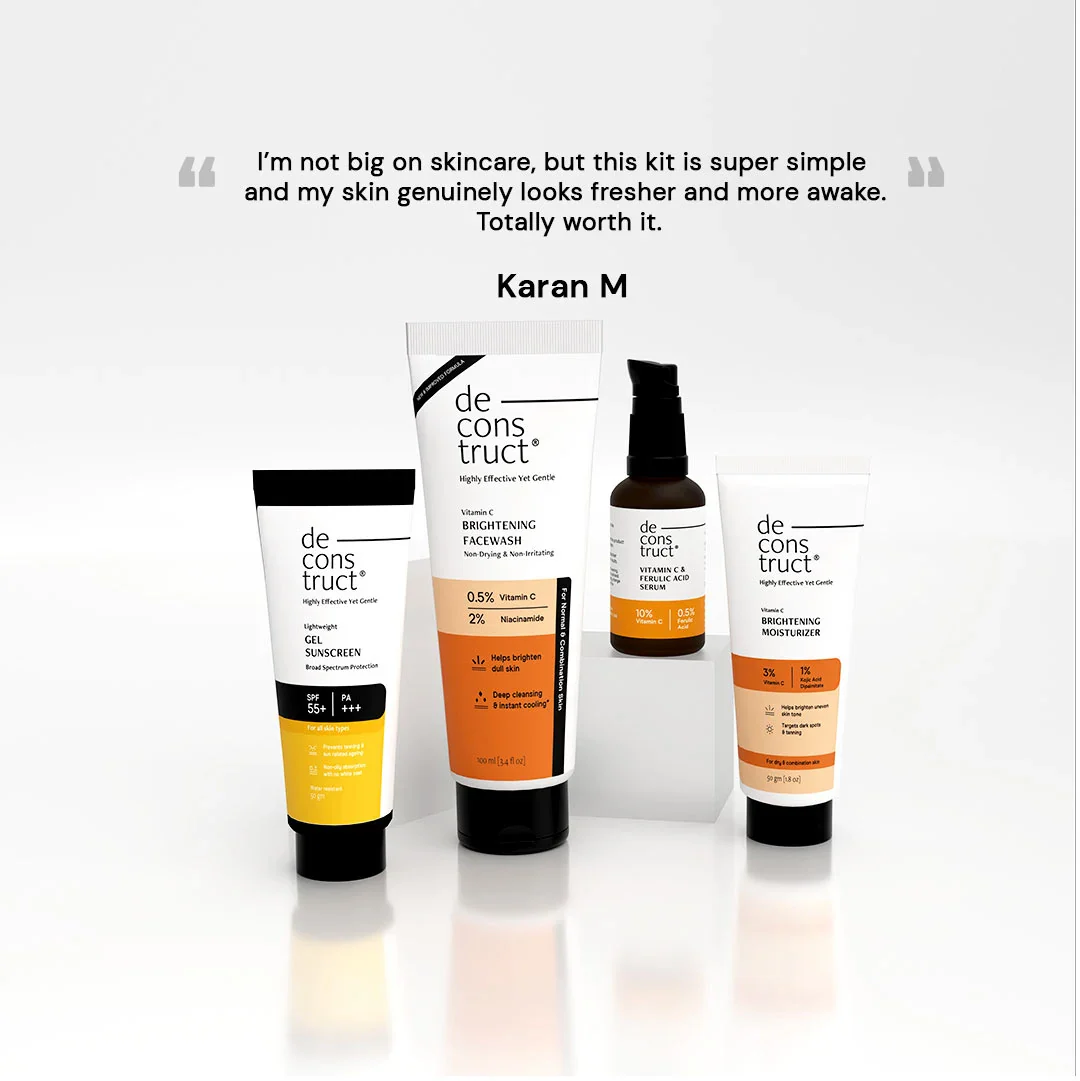 Skin Brightening Routine Kit For Dull Skin | Top Best Selling Bright Skincare Routine for Men & Women - Image 5