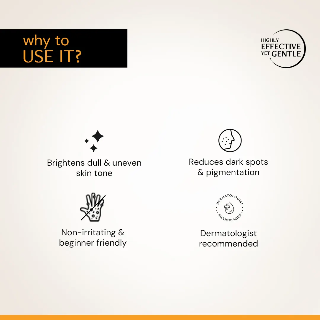 10% Vitamin C Serum for Glowing Skin | Clinically Tested, Non-Irritating| Brightens & Evens Tone | For Oily Skin - Image 4
