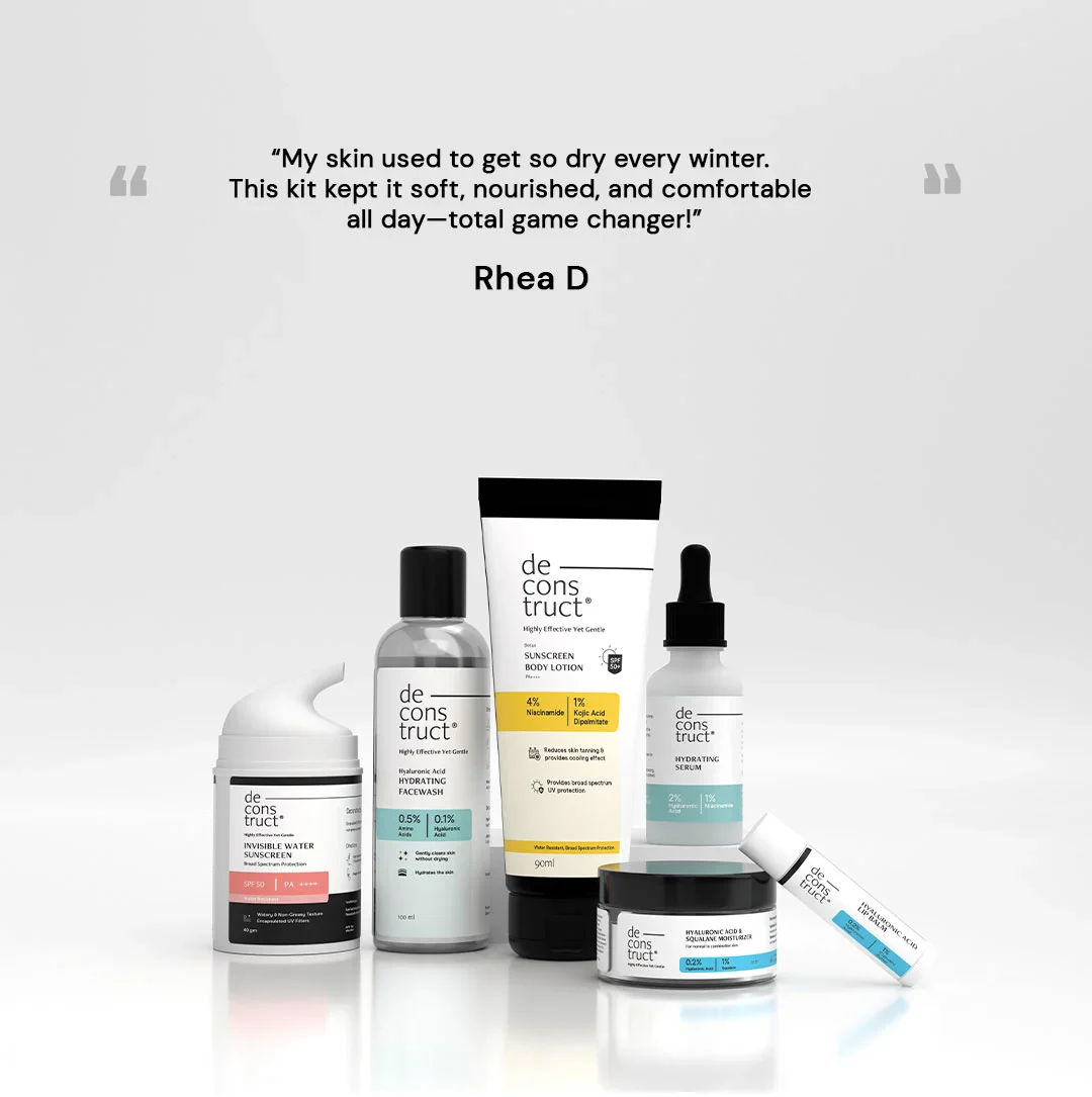 Winter Skincare Routine Kit For Men & Women | Dermat Approved - Image 4